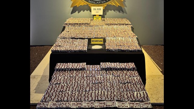 Malatya'da zehir tacirlerine büyük darbe: 5 gözaltı