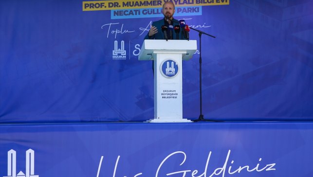 Dünya Etnospor Birliği Başkanı Bilal Erdoğan, Erzurum'da konuştu: