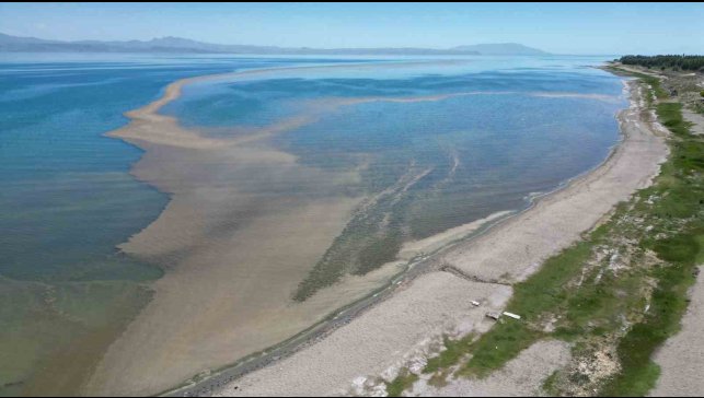 Van Gölü alarm veriyor