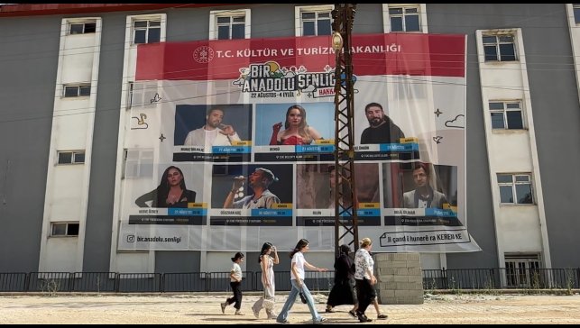 Yüksekova "Bir Anadolu Şenliği" etkinliklerine hazırlanıyor