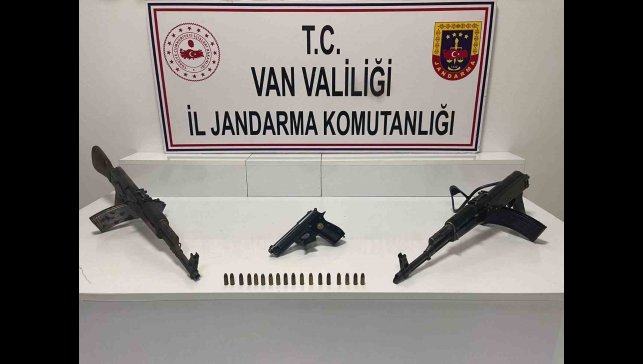 Van'da silah ve mühimmat kaçakçılığı
