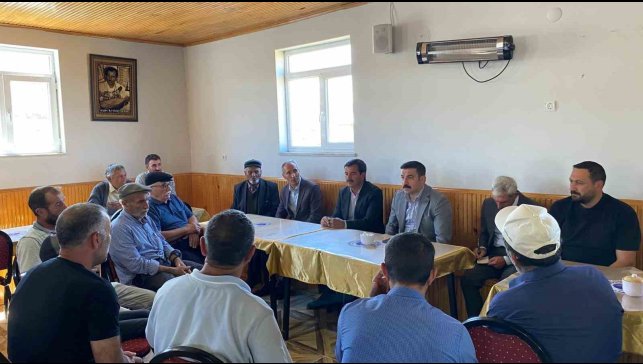 Arpaçay Kaymakamı Akköz, köylerde incelemelerde bulundu