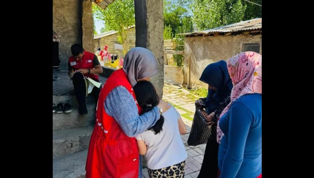 Patnos'ta Türk Kızılay seferberliği