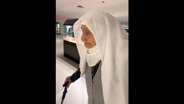 92 yaşındaki Erzurumlu Nine'de duygulandıran sözler