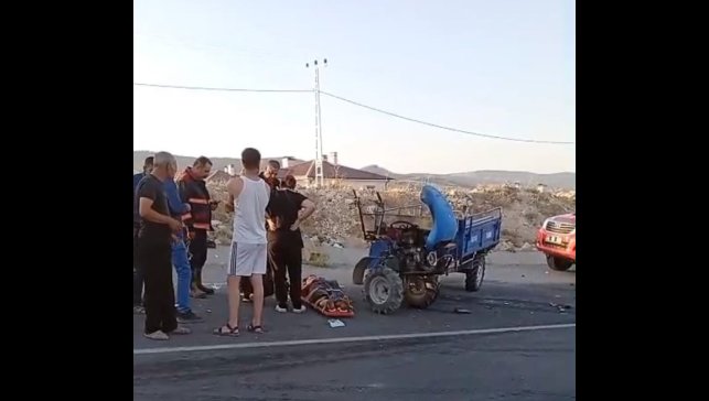Malatya'da otomobil ile çapa motoru çarpıştı: 4 yaralı