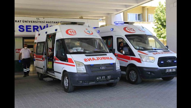 Elazığ'da birinci kattan düşen 2 yaşındaki bebek yaralandı