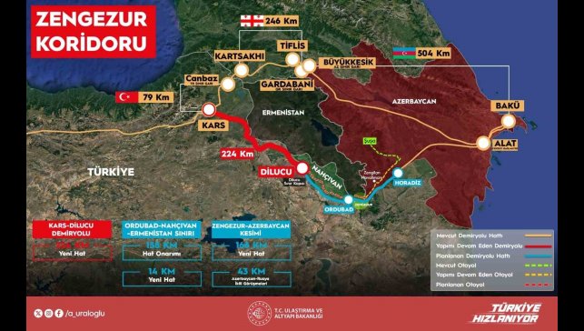 Zengezur Koridoru'nda tarihi adım