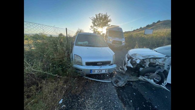 Bingöl'de trafik kazası: 3 yaralı