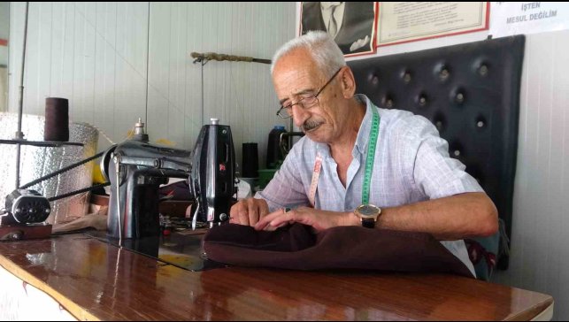 Dikiş makinesi başında geçen bir ömür