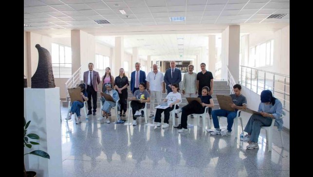 Erzincan'da güzel sanatlar için özel yetenek sınavları yapıldı