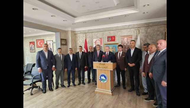 MHP heyeti, İspir'de heyelan bölgesinde