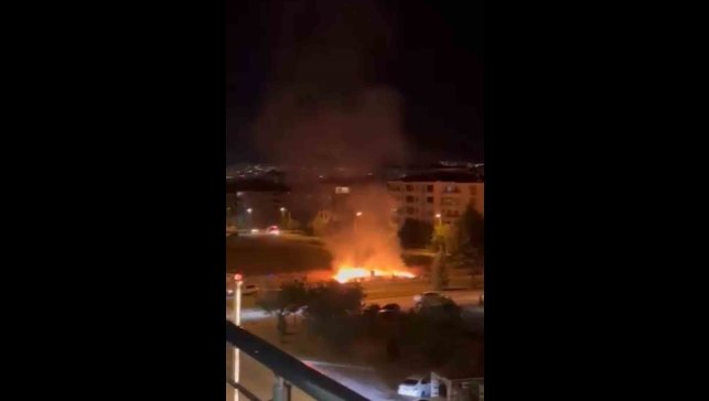 Elazığ'da çıkan yangın söndürüldü