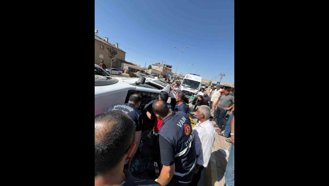 Van'da trafik kazası: 1 yaralı