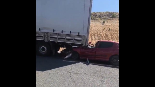 Kars'ta trafik kazası: 1 yaralı