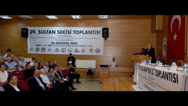 ERVAK 29. Sultan Sekisi toplantısını İspir'de gerçekleştirdi