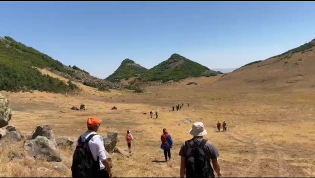 Kırkor Dağı'nda doğa yürüyüşü