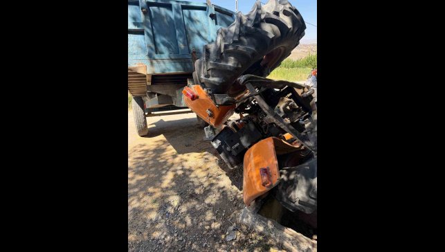 Malatya'da traktör kazası: 2 yaralı