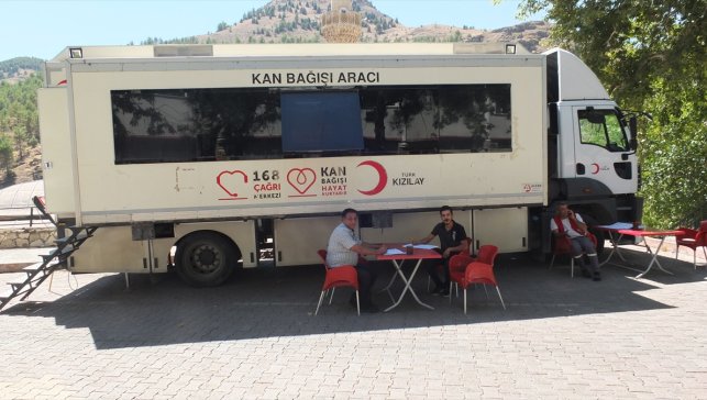 Keban'da kan bağışı kampanyası