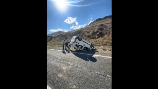 Sarıkamış'ta trafik kazası: 2 yaralı