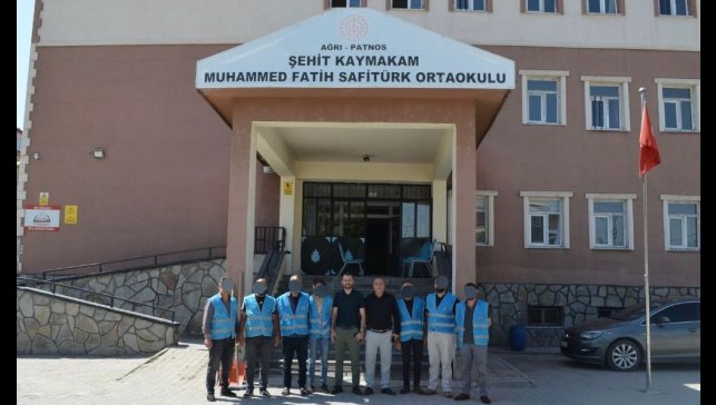 Patnos'ta okul düzenleme seferberliği