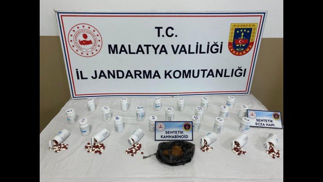 Malatya'da jandarmadan uyuşturucu operasyonu
