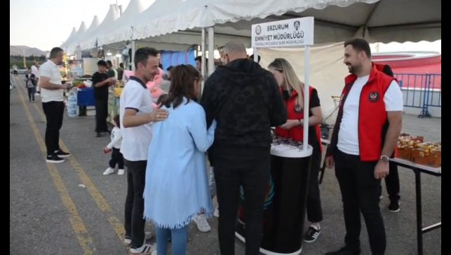 Erzurum polisinden 16 bin 500 kişiye bilgilendirme