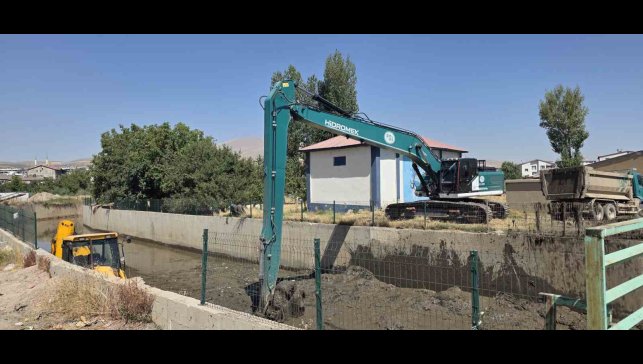 Tatvan'da dere temizliği çalışması yapıldı