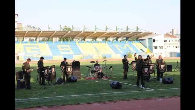 Ağrı'da 30 Ağustos etkinliklerine bando konseri renk kattı