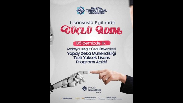 MTÜ'de Bölgenin ilk yapay zeka yüksek lisans programı açıldı