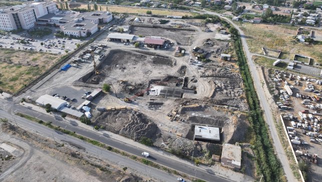 Iğdır'da 400 yataklı devlet hastanesinin inşaatına başlandı