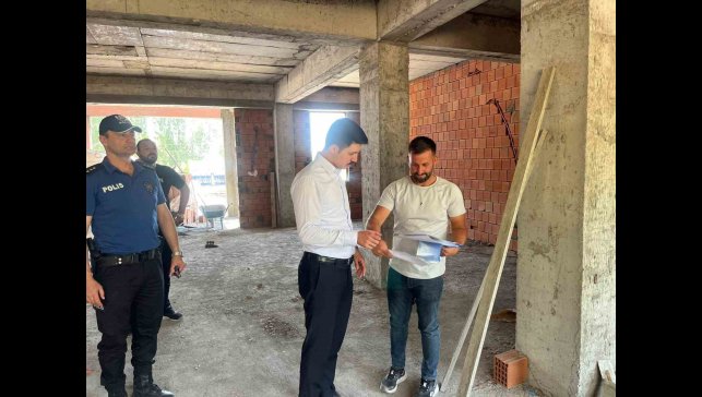 Digor'da spor kompleskinin yapımı sürüyor