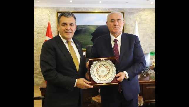 Kamu Başdenetçisi Akarca'dan Başkan Demir'e ziyaret