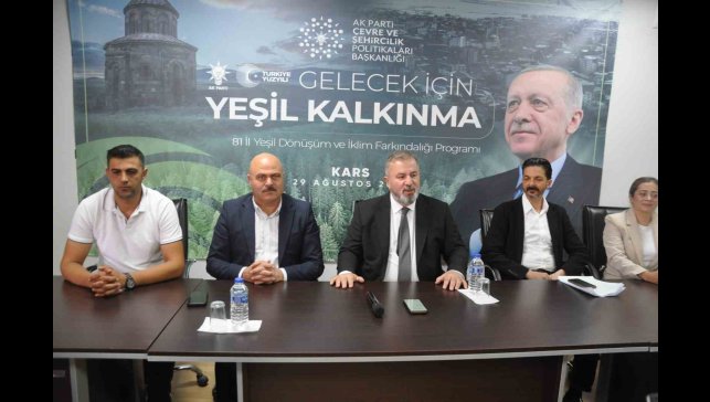 Kars'ta "Yeşil Dönüşüm ve İklim Farkındalığı etkinliği