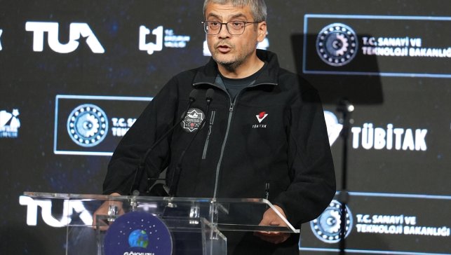 TÜBİTAK Başkanı Orhan Aydın, Erzurum'daki Gökyüzü Gözlem Etkinliği'nde konuştu: