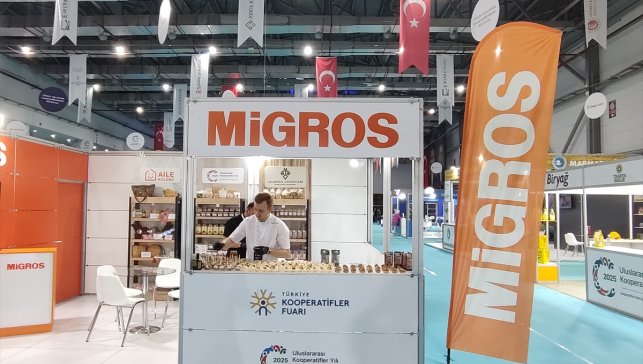 Migros, 6. Türkiye Kooperatifler Fuarı'nda yer aldı