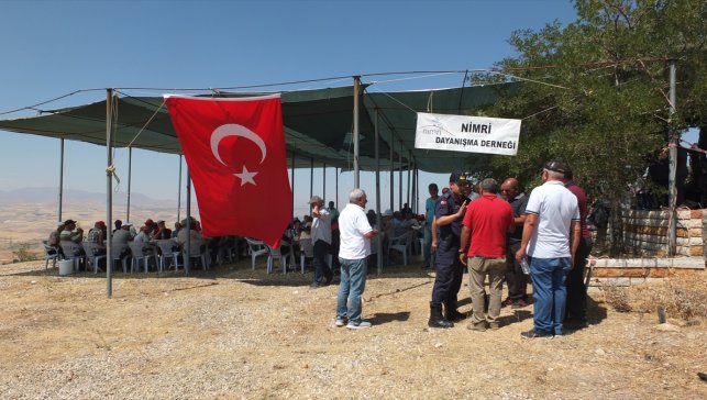 Keban'da kurban geleneği devam ettirildi