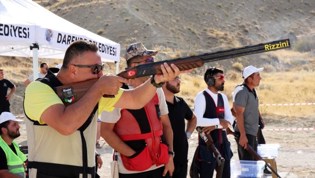 Malatya'daki Zengibar Karakucak Güreş ve Kültür Festivali'nde trap atışları turnuvası düzenlendi