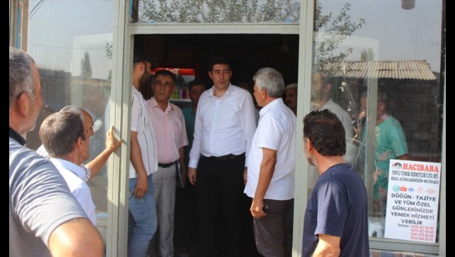 Kaymakam Fatih Erdoğan'dan Aşağıalican ve Ortaalican köylerine ziyaret