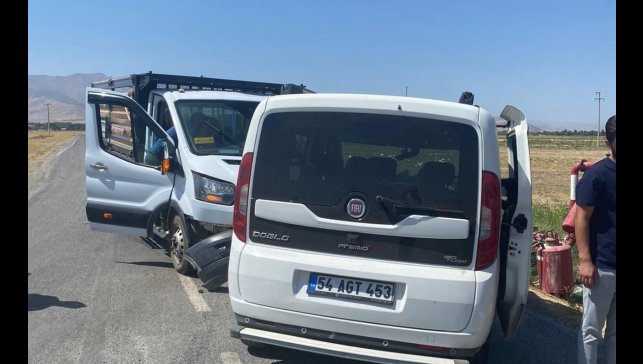 Muş'ta trafik kazası: 1 yaralı