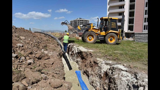 Büyükşehir altyapı çalışmaları aralıksız devam ediyor
