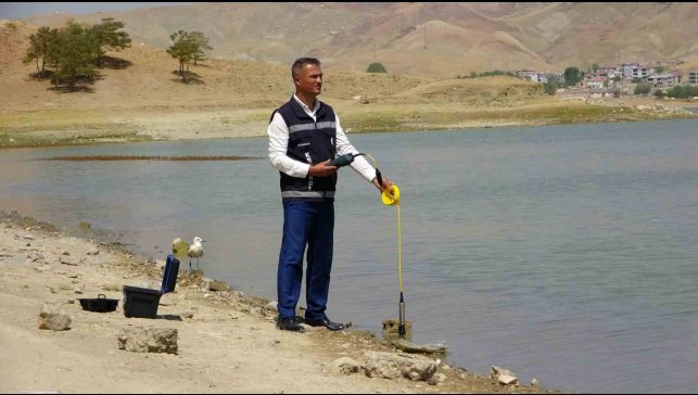 Van'da kuraklığın balıkçılığa etkisi araştırılıyor