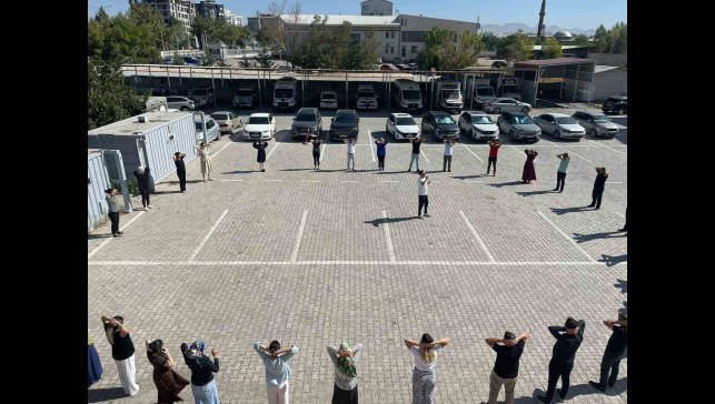 Van'da sağlık personeline egzersiz eğitimi
