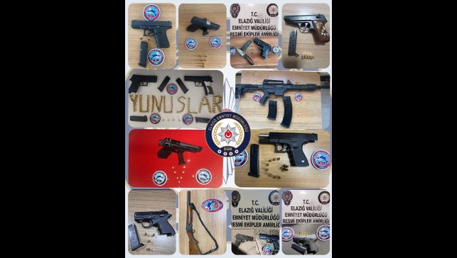 Elazığ'da kesinleşmiş hapis cezasıyla aranan 81 şüpheli yakalandı