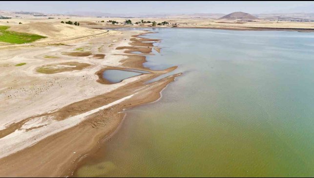 Patnos Barajı'nda su seviyesi alarm veriyor