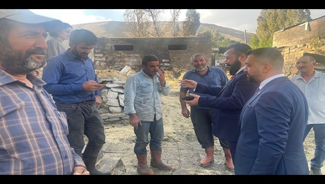 Çat, Kırmızıtaş köyünde incelemelerde bulundu