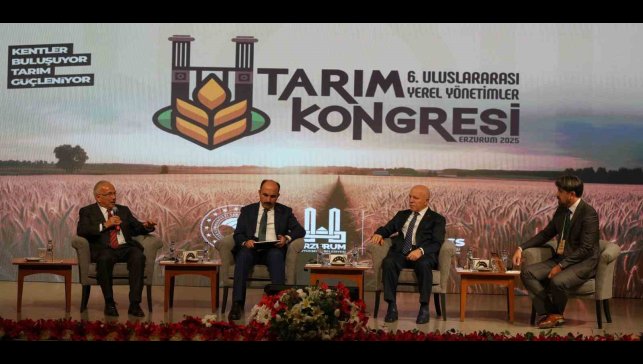 6. Uluslararası Yerel Yönetimler Tarım Kongresi Erzurum'da başladı