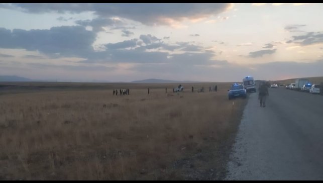 Karayazı'da feci kaza: 3 ölü, 1 yaralı