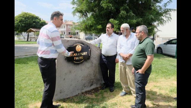 31 yıldır cenazesine ulaşılamayan sivil şehidin ismi parka verildi