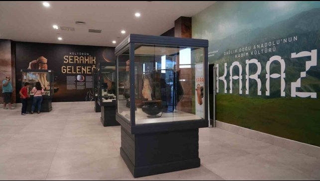 Erzurum Müzesi'nde 5 bin yıllık eserler sergileniyor