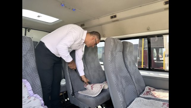 Patnos'ta servis araçlarına sıkı denetim